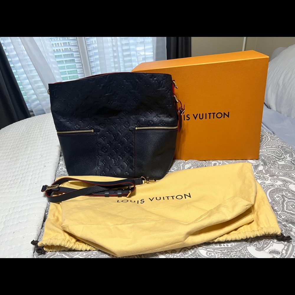 Louis Vuitton Empreinte Melie Marine Rouge